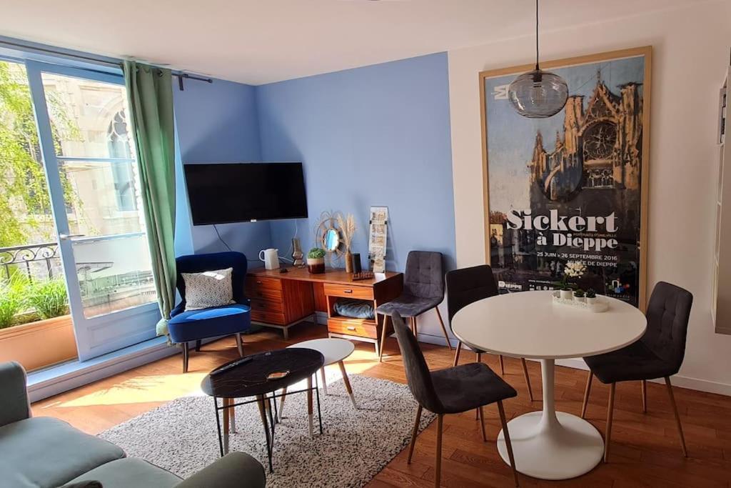 Appartement Calme Centre-Ville. Dieppe Exterior foto
